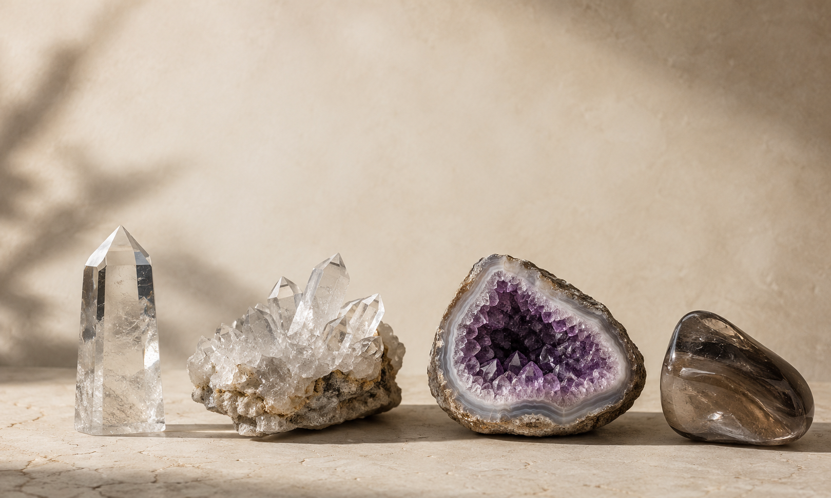 Crystal Shapes: Points, Clusters, Geodes and Free Forms Explained