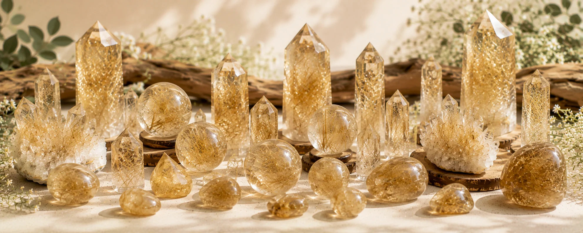 Rutilated Quartz