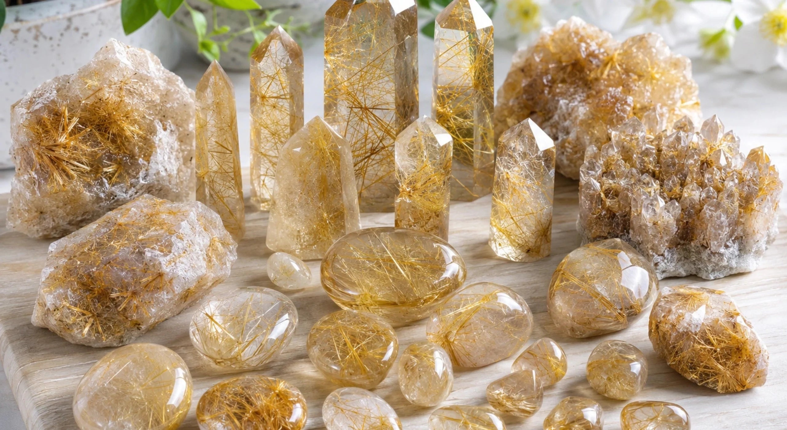 Rutilated Quartz