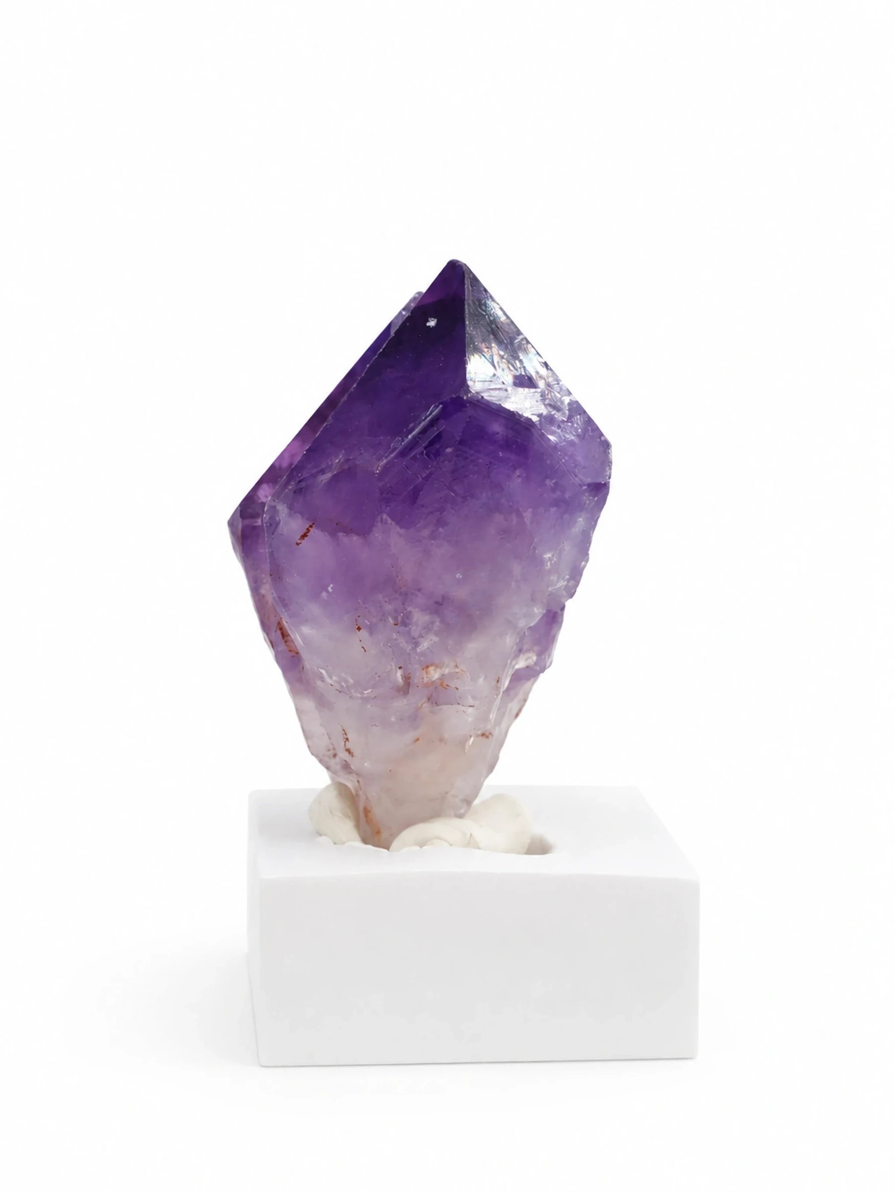 Excellent Double point Amethyst, with high transparency