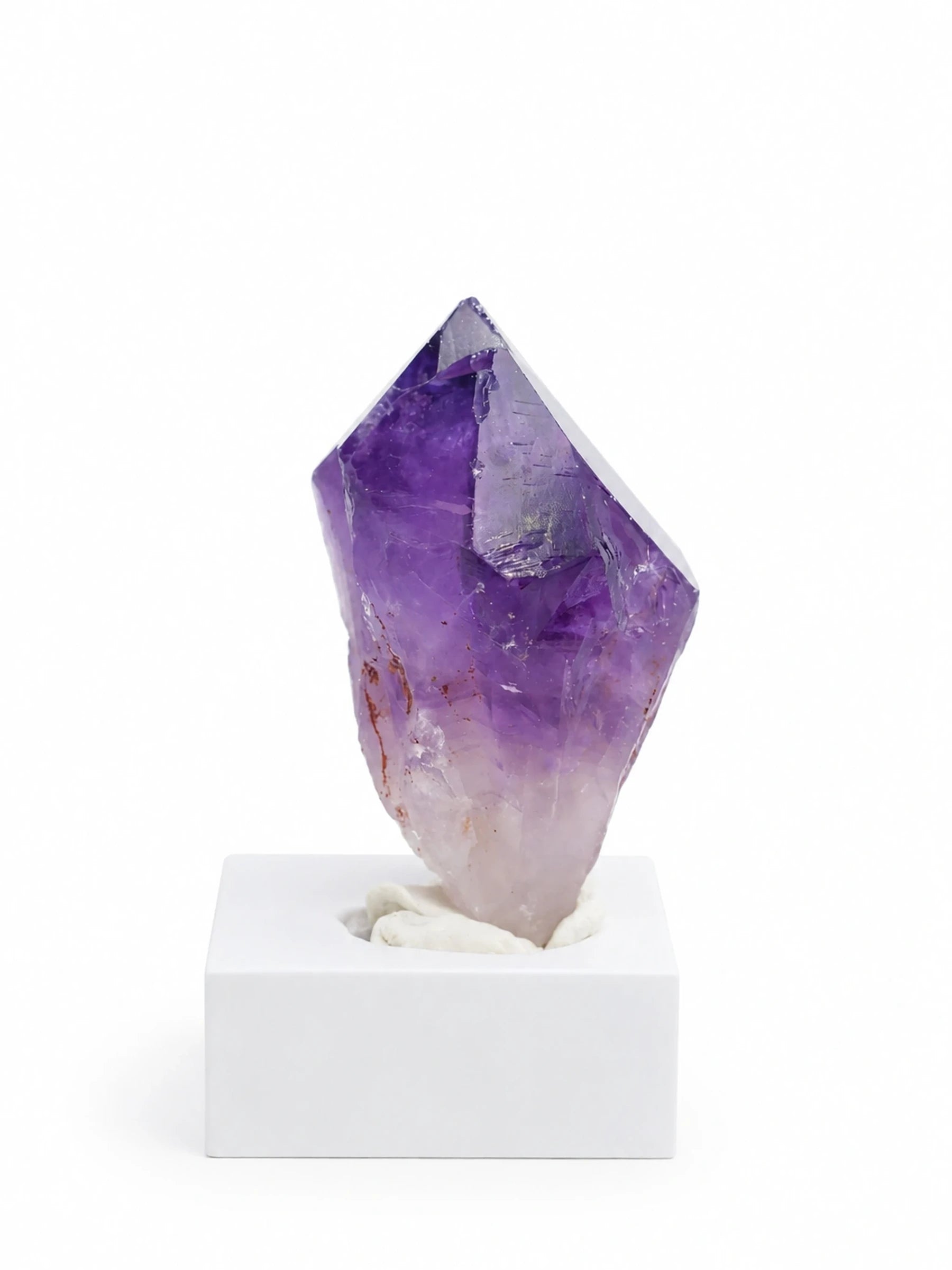 Excellent Double point Amethyst, with high transparency