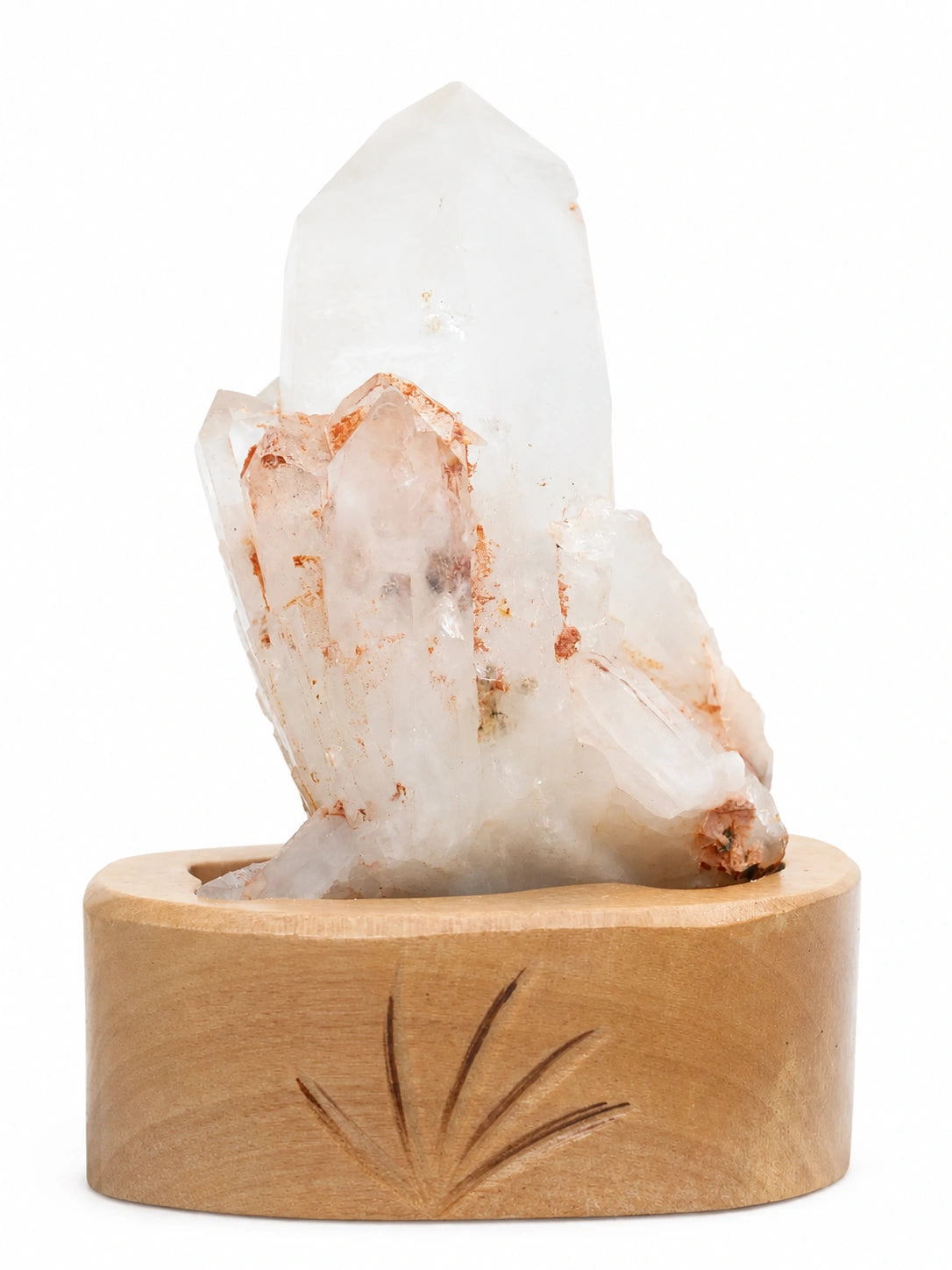 Excellent Columnar cluster Clear Quartz