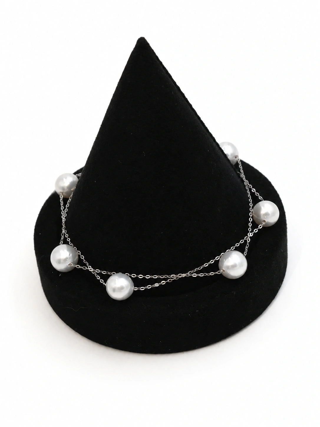 9-10mm White Freshwater Round Pearl Necklace/Bracelet - AAAA Quality