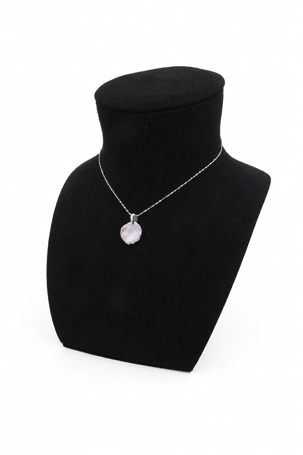 16.8mm Pink Freshwater Cultured Baroque Pearl Necklace - AAA Quality