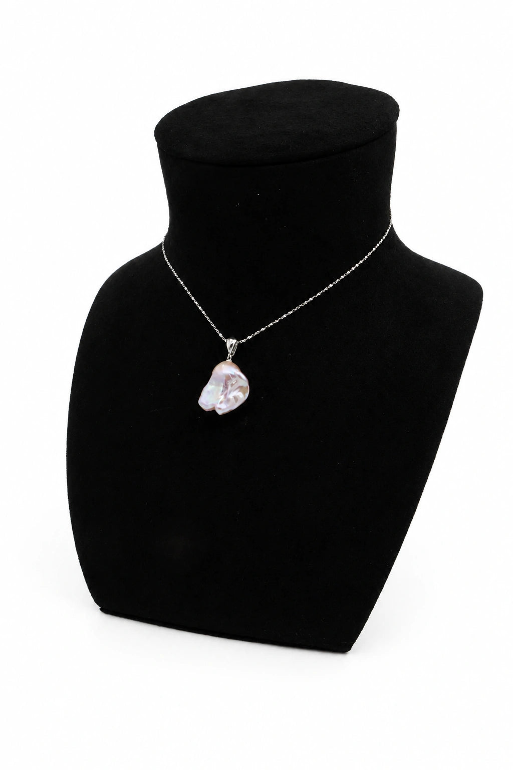 10.5-11mm Pink Freshwater Cultured Baroque Pearl Necklace - AAAA Quality