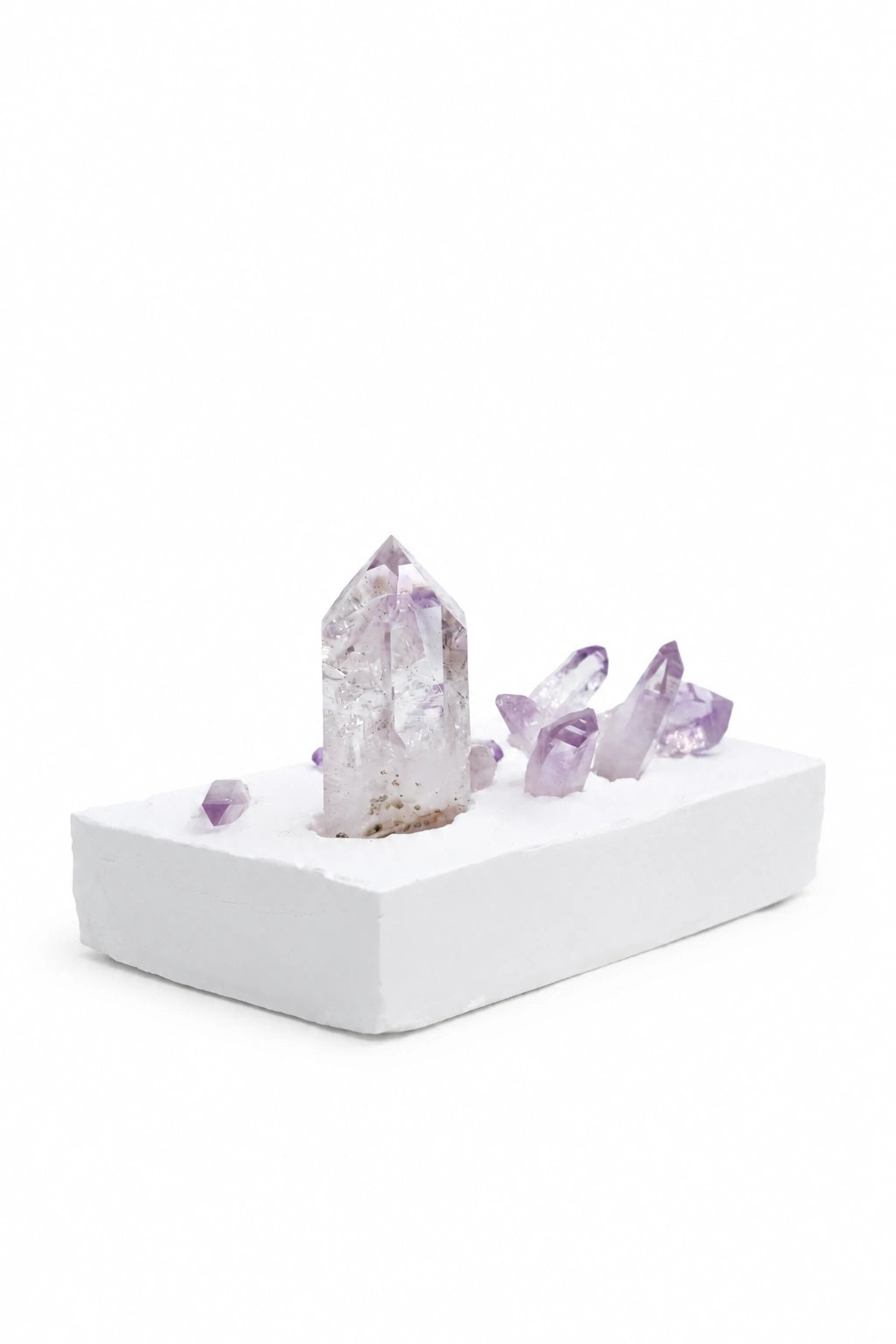 Excellent Single point Amethyst (Large) and Cruz (Small) Combo Set