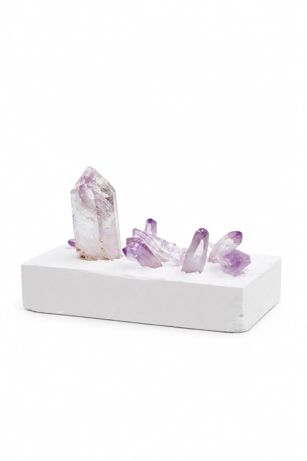 Excellent Single point Amethyst (Large) and Cruz (Small) Combo Set