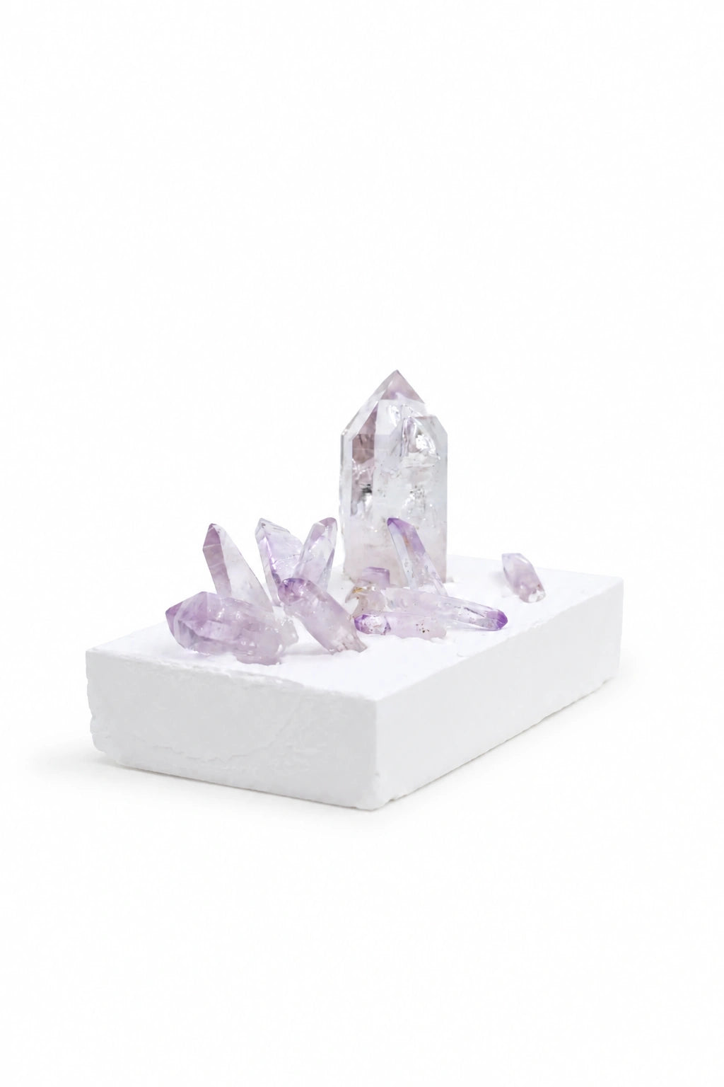 Excellent Single point Amethyst (Large) and Cruz (Small) Combo Set