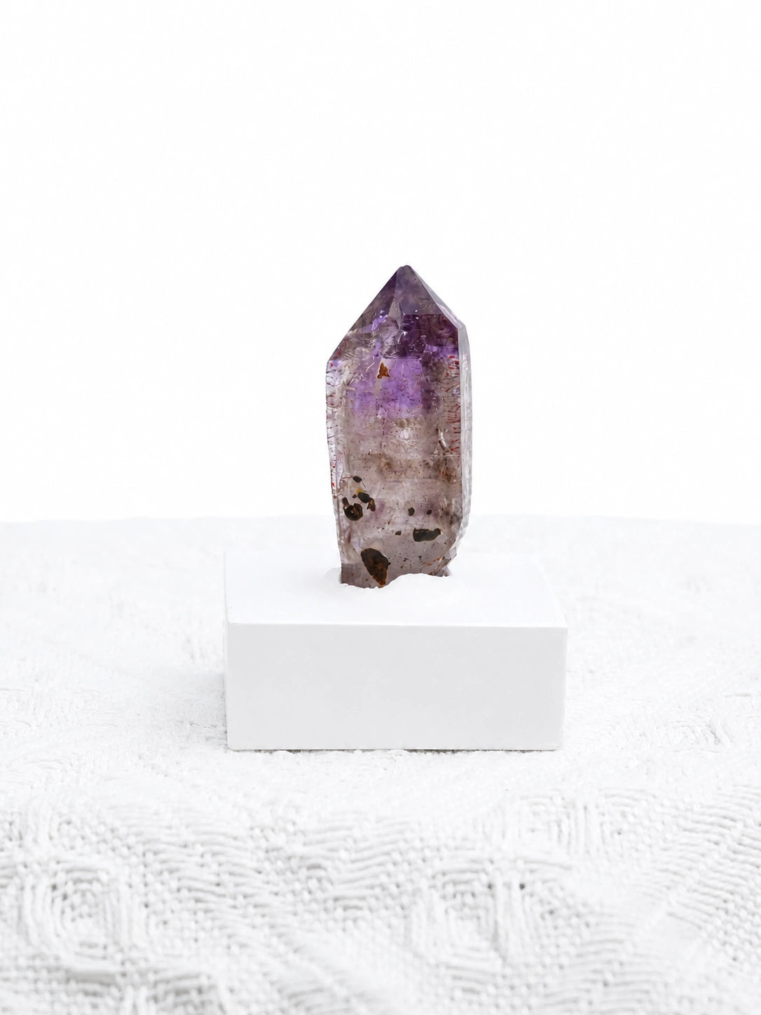 Single point Super Seven Quartz