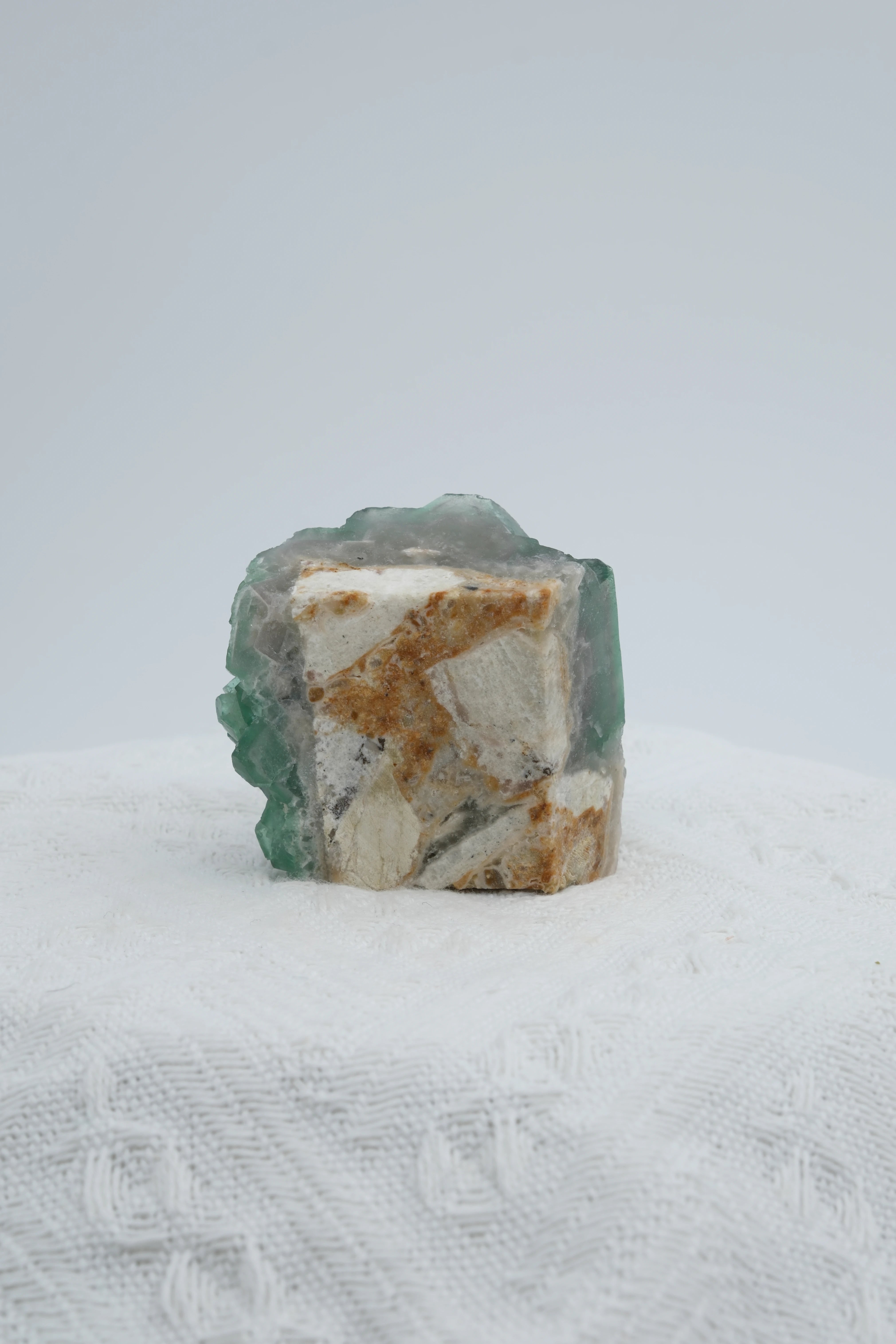 Infinite Crystal,Excellent Chunky Fluorite
Intelligence, Focus, Protection