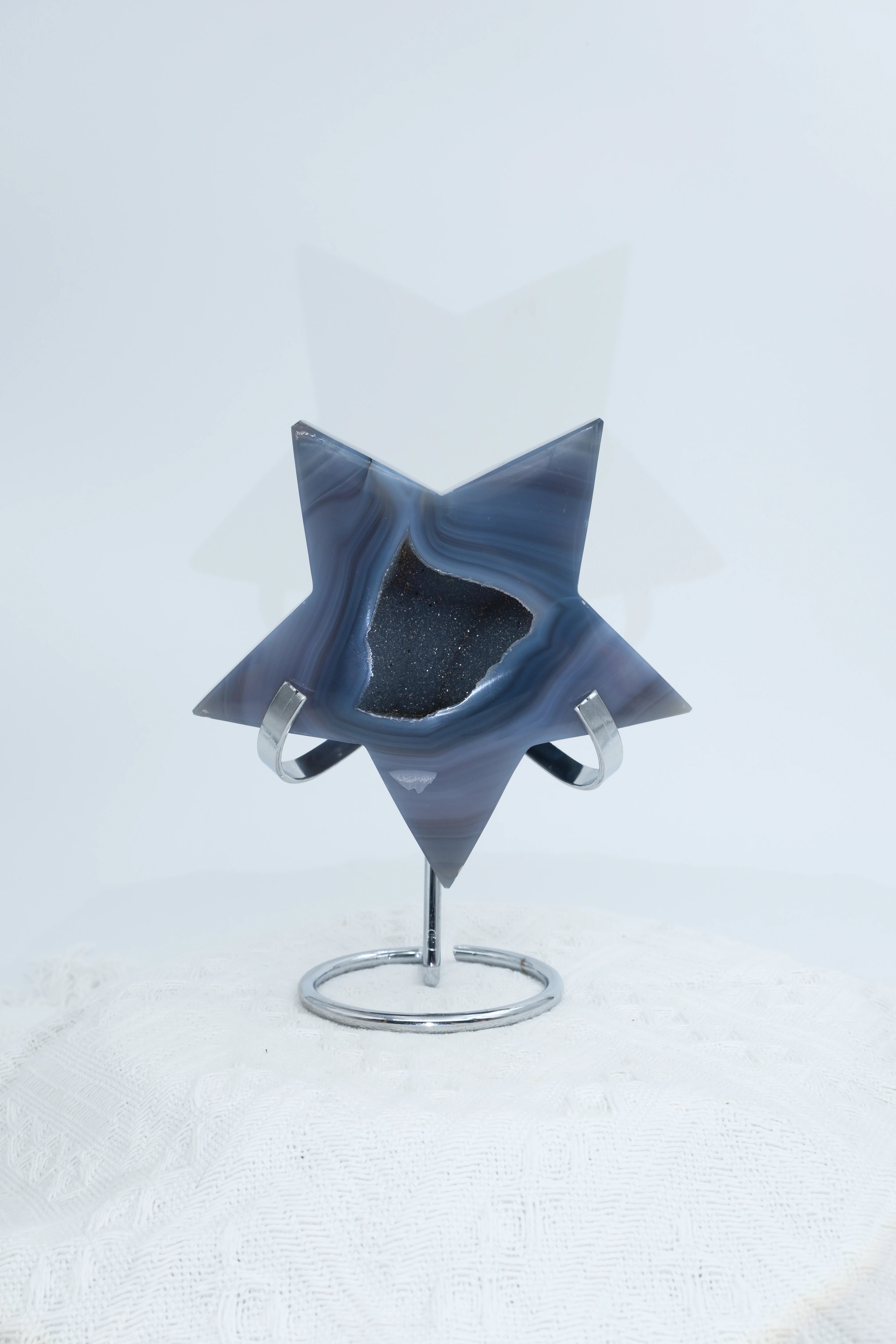 Infinite Crystal,Premium Star Agate Geode
Protection, Grounding, Balance