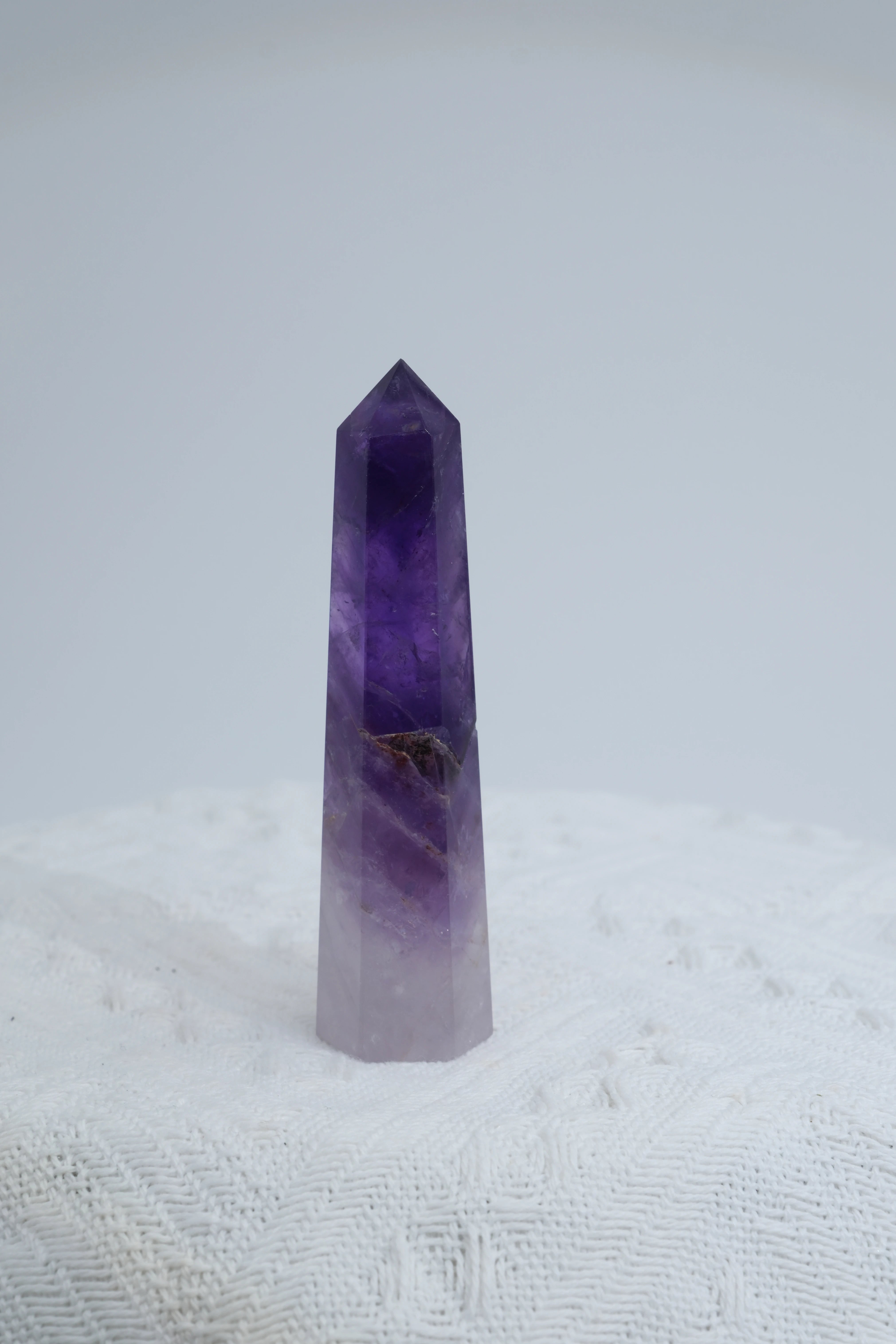 Infinite Crystal, Excellent Columnar Amethyst
Peace, Awareness, Protection
