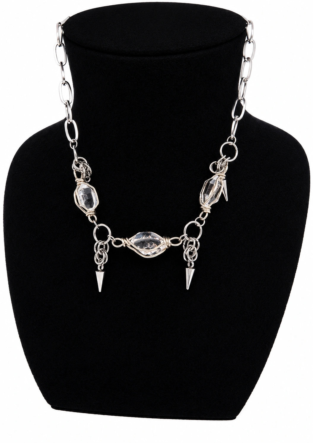 Irregular Clear Quartz Bracelet/Necklace