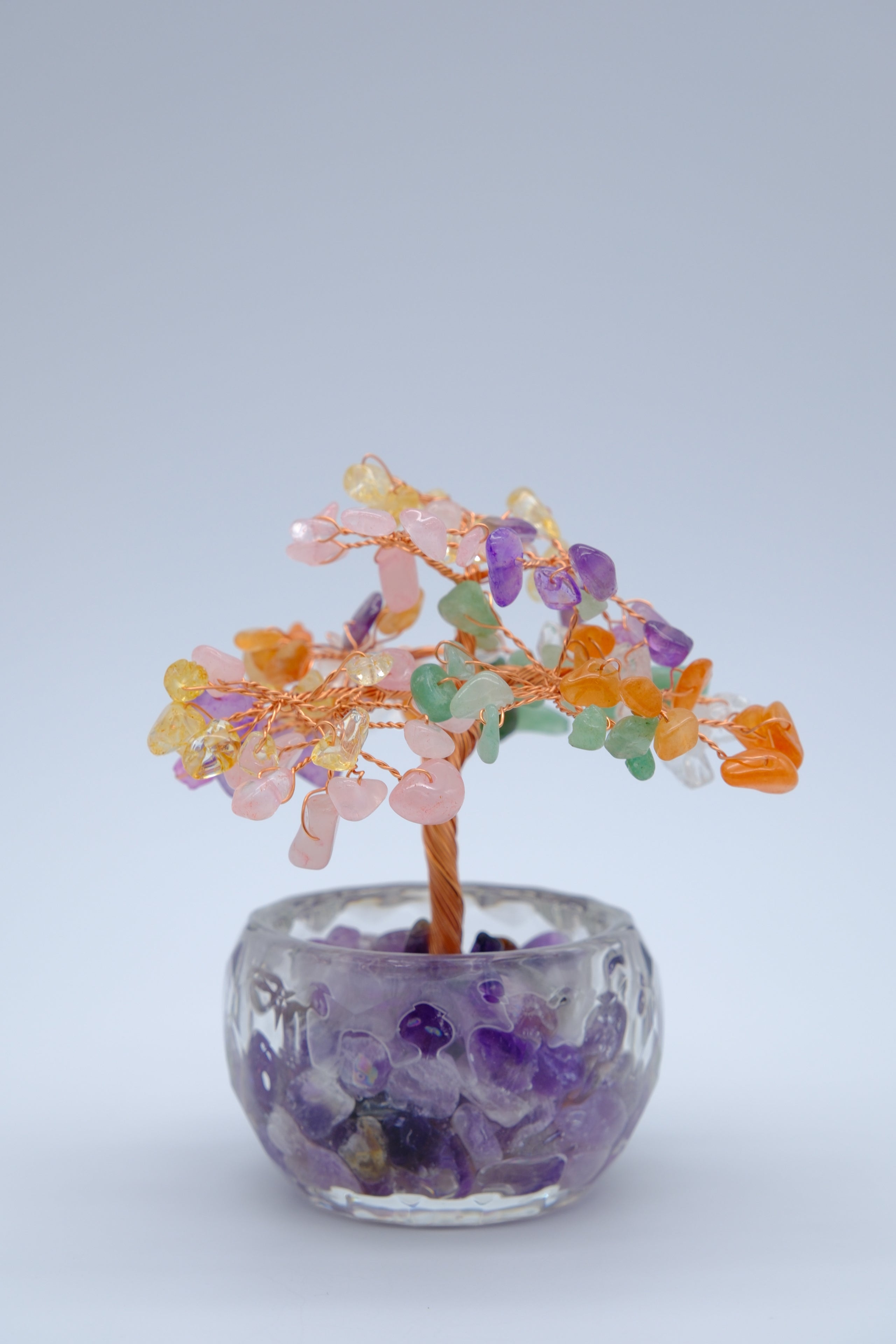 Infinite Crystal Tree - Gemstone Bonsai for Harmony and Balance
