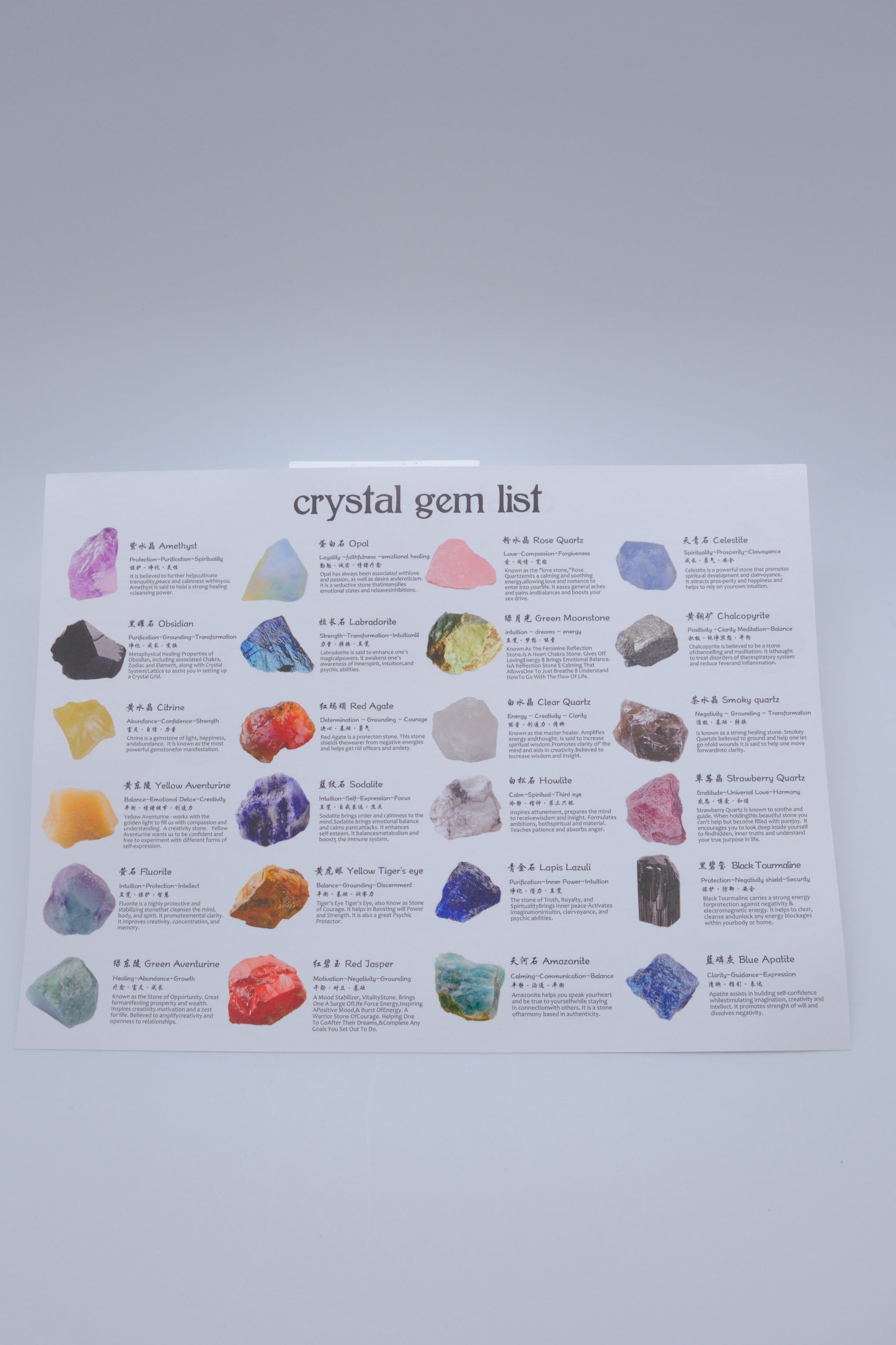 Mystical Gemstone Discovery Set: 24 Natural Treasures