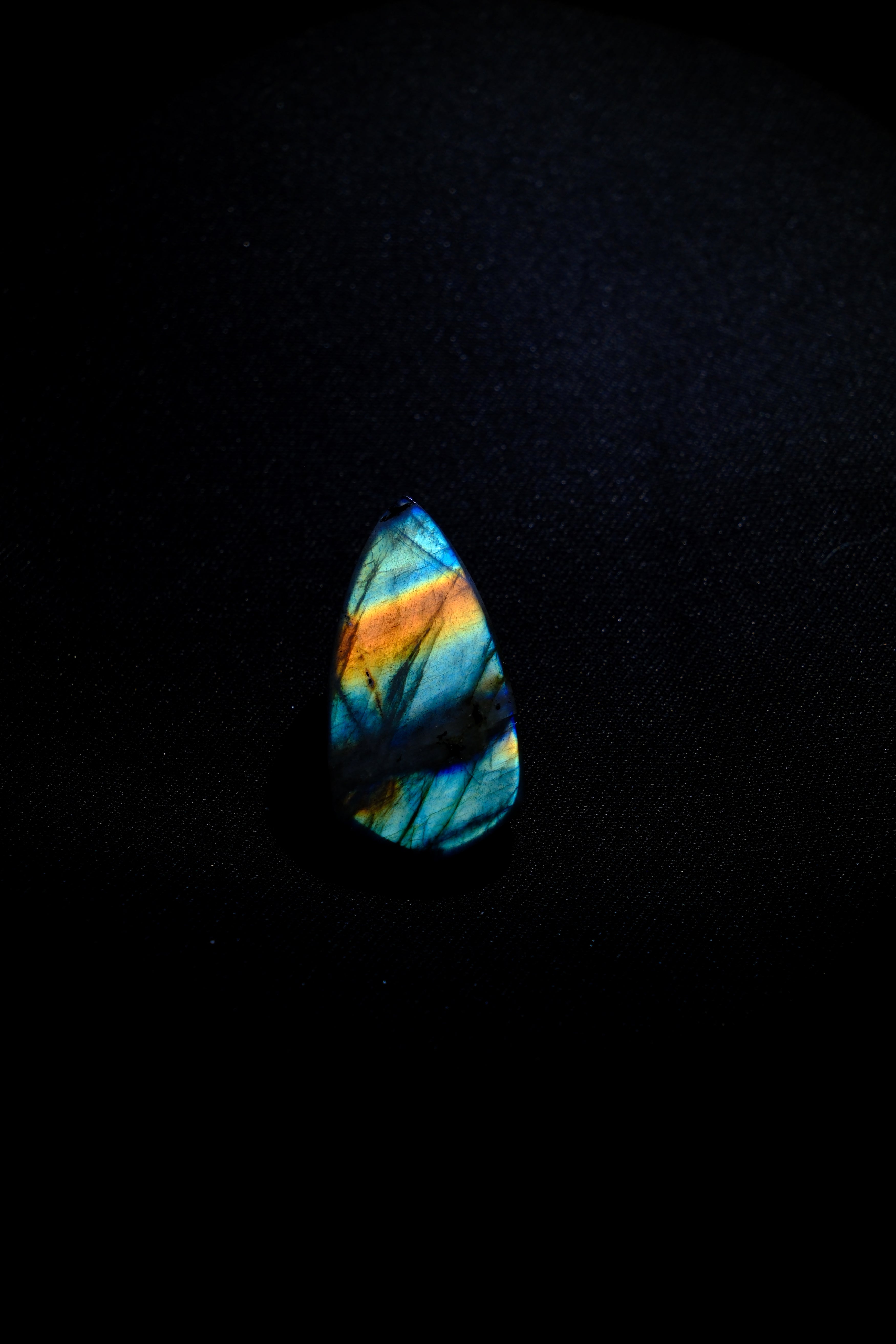 Prismatic Flame Labradorite Healing Stone