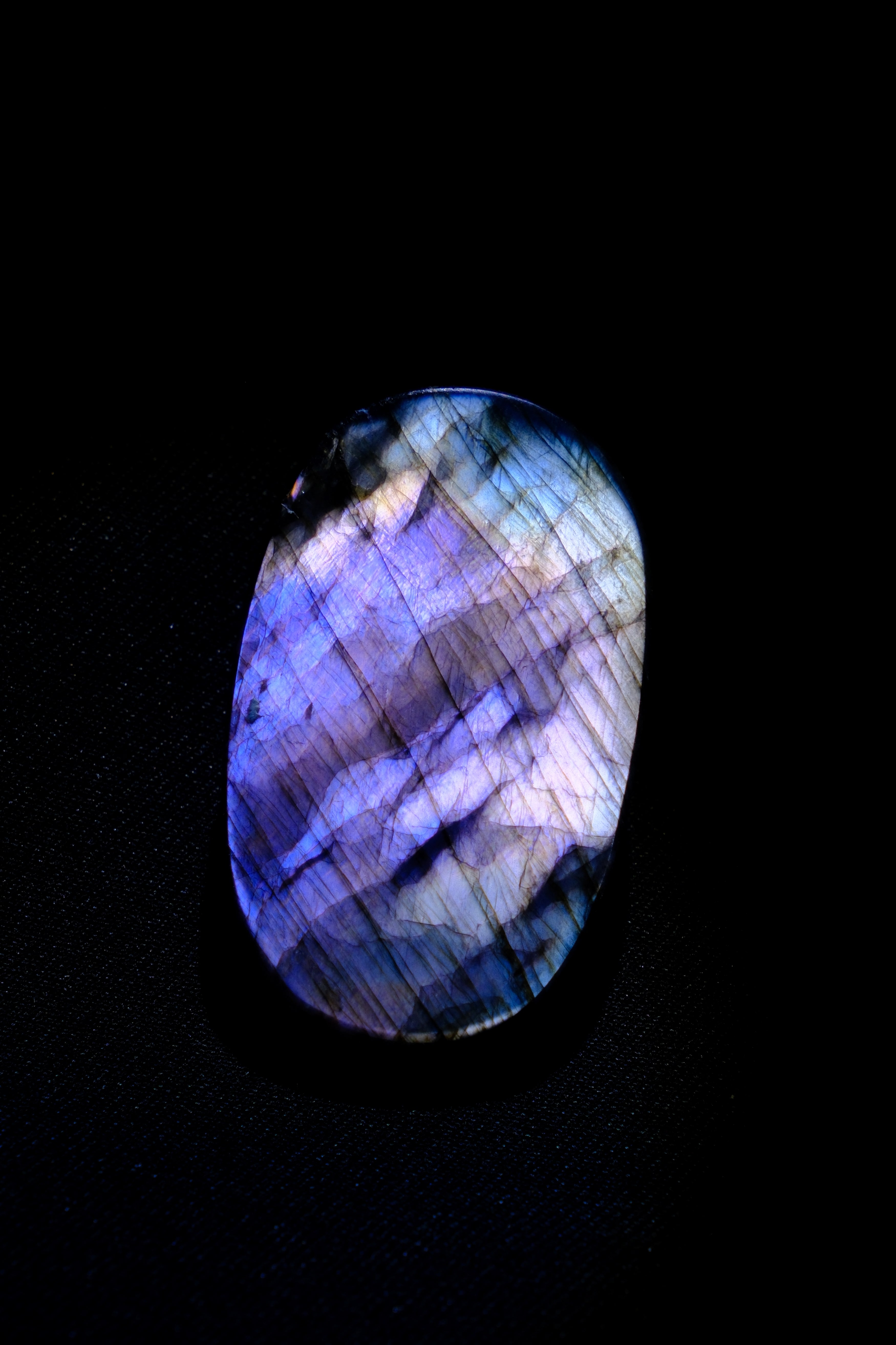 Sunset and Twilight Labradorite Double-Sided Healing Stone