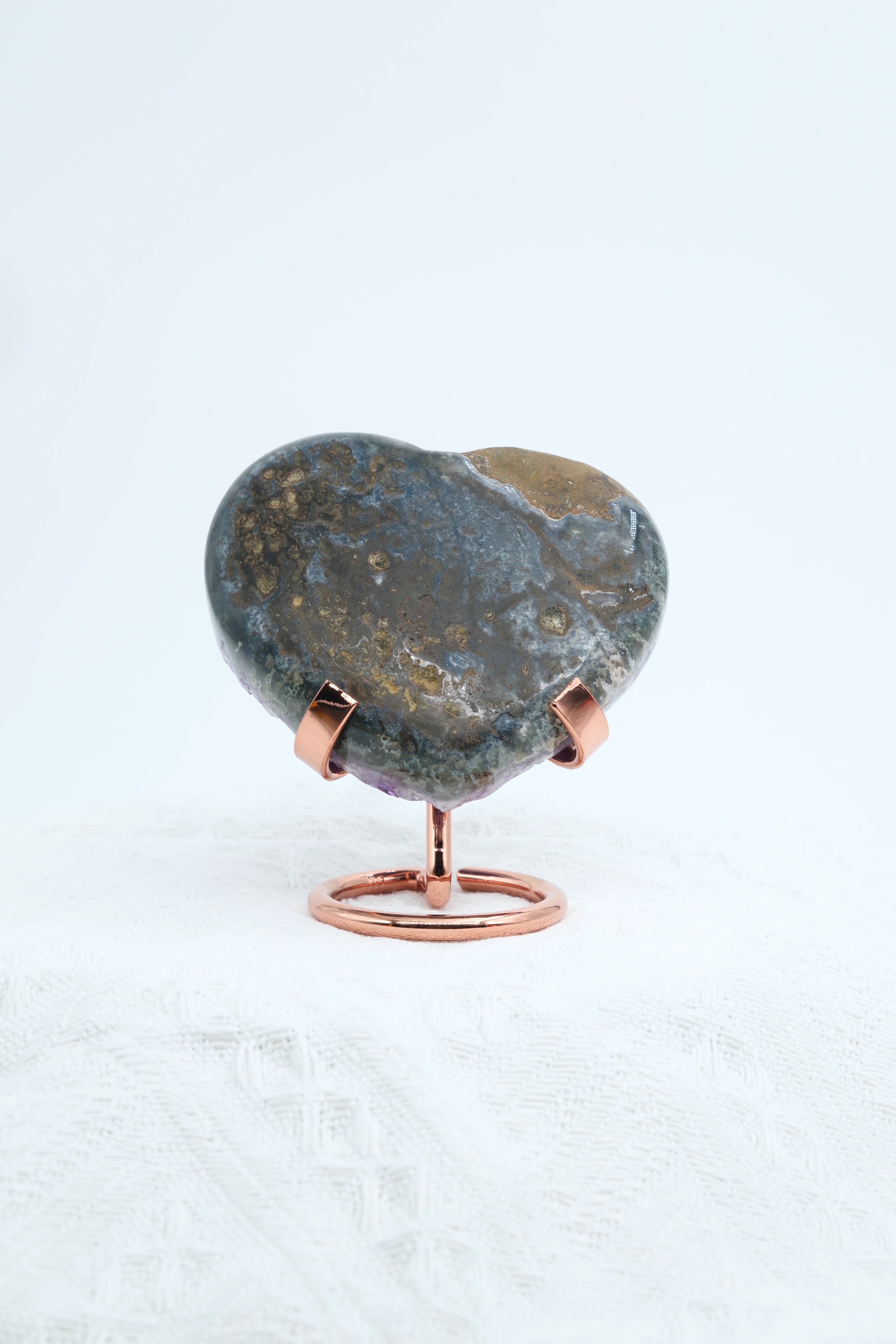 Heart Shape Amethyst, bring peace,awareness,protection