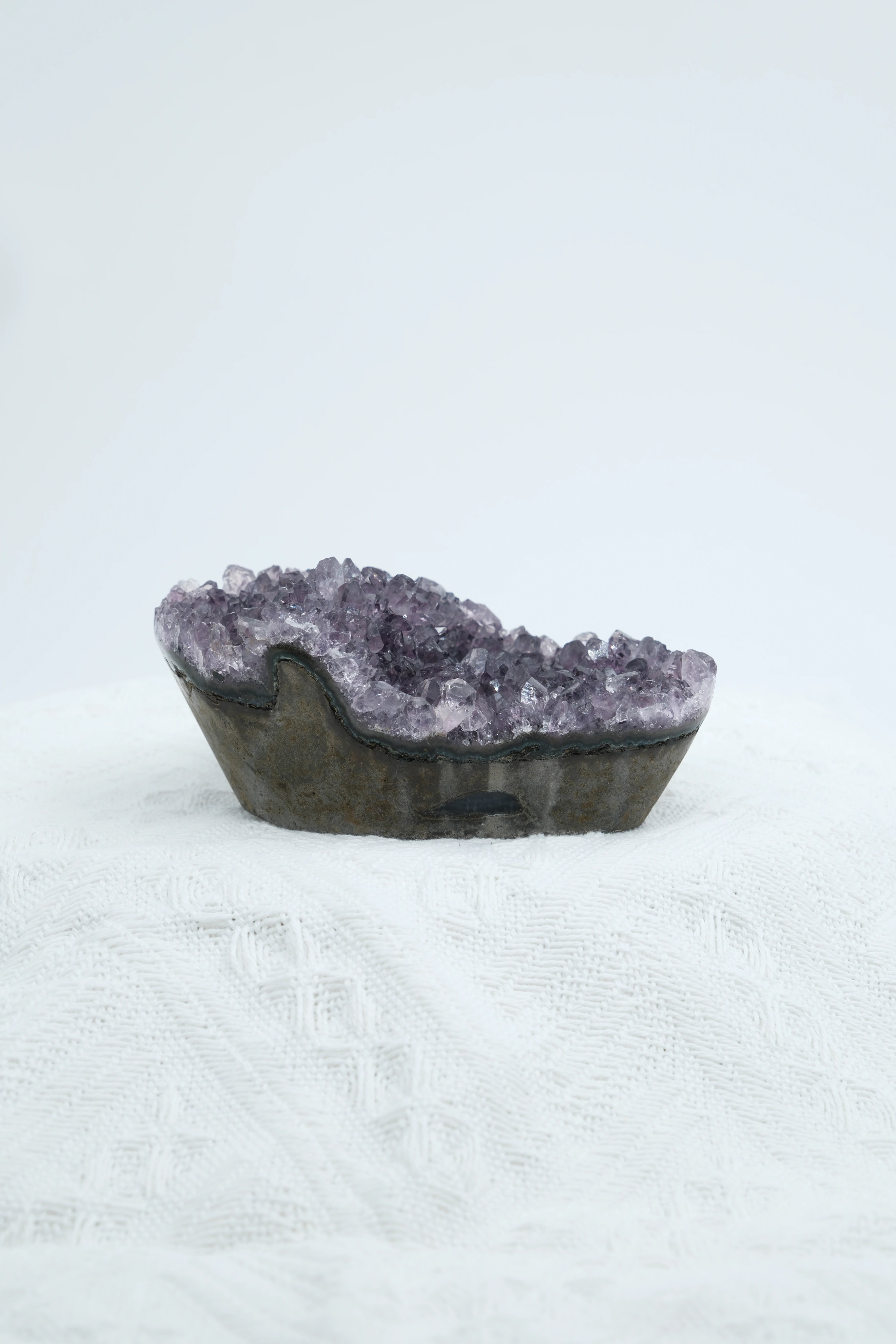 Boat Amethyst, bring peace,awareness,protection, Special Offer