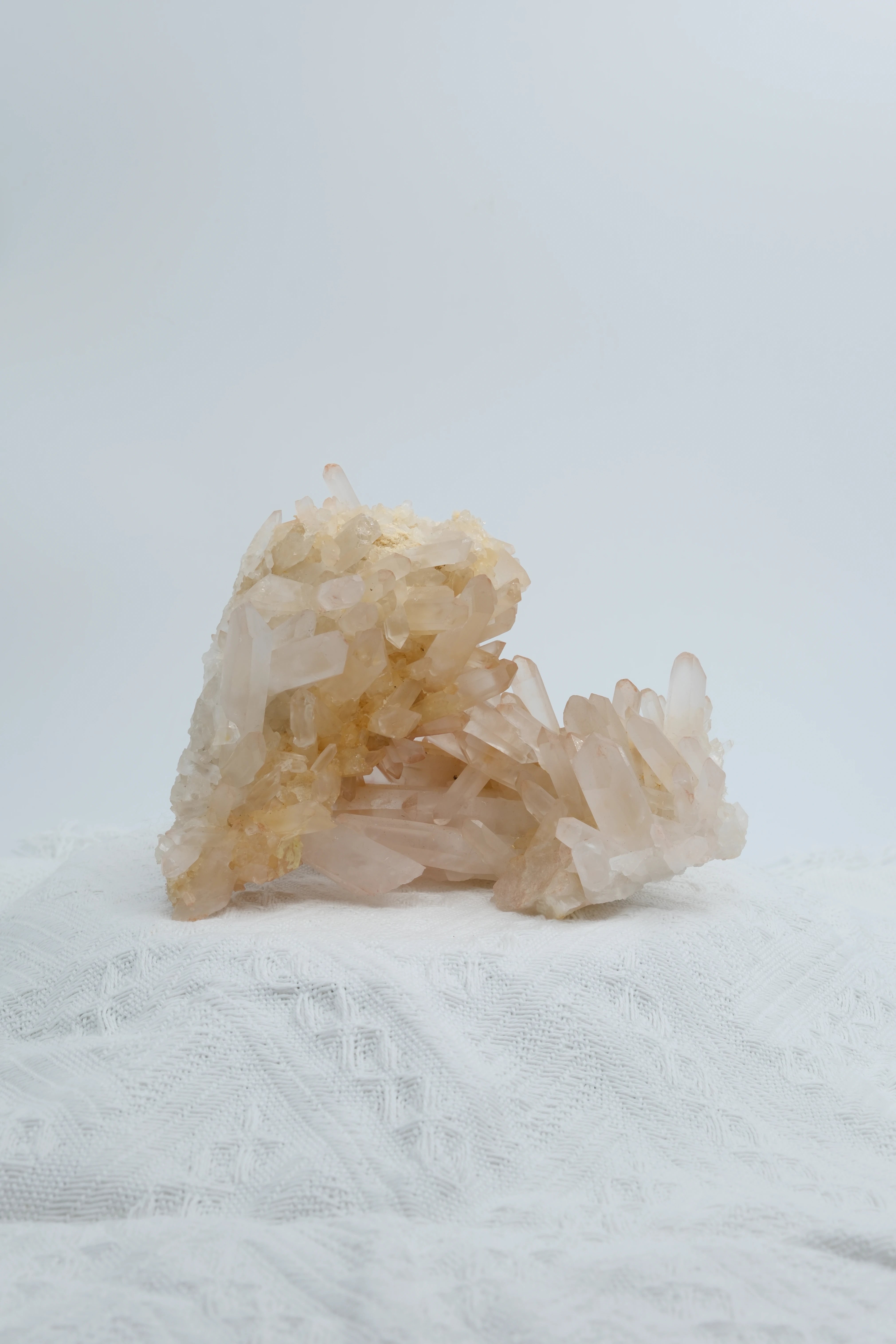 Infinite Crystal,Special Offer Interpenetrating cluster Clear Quartz
Purification, Intuition, Balance