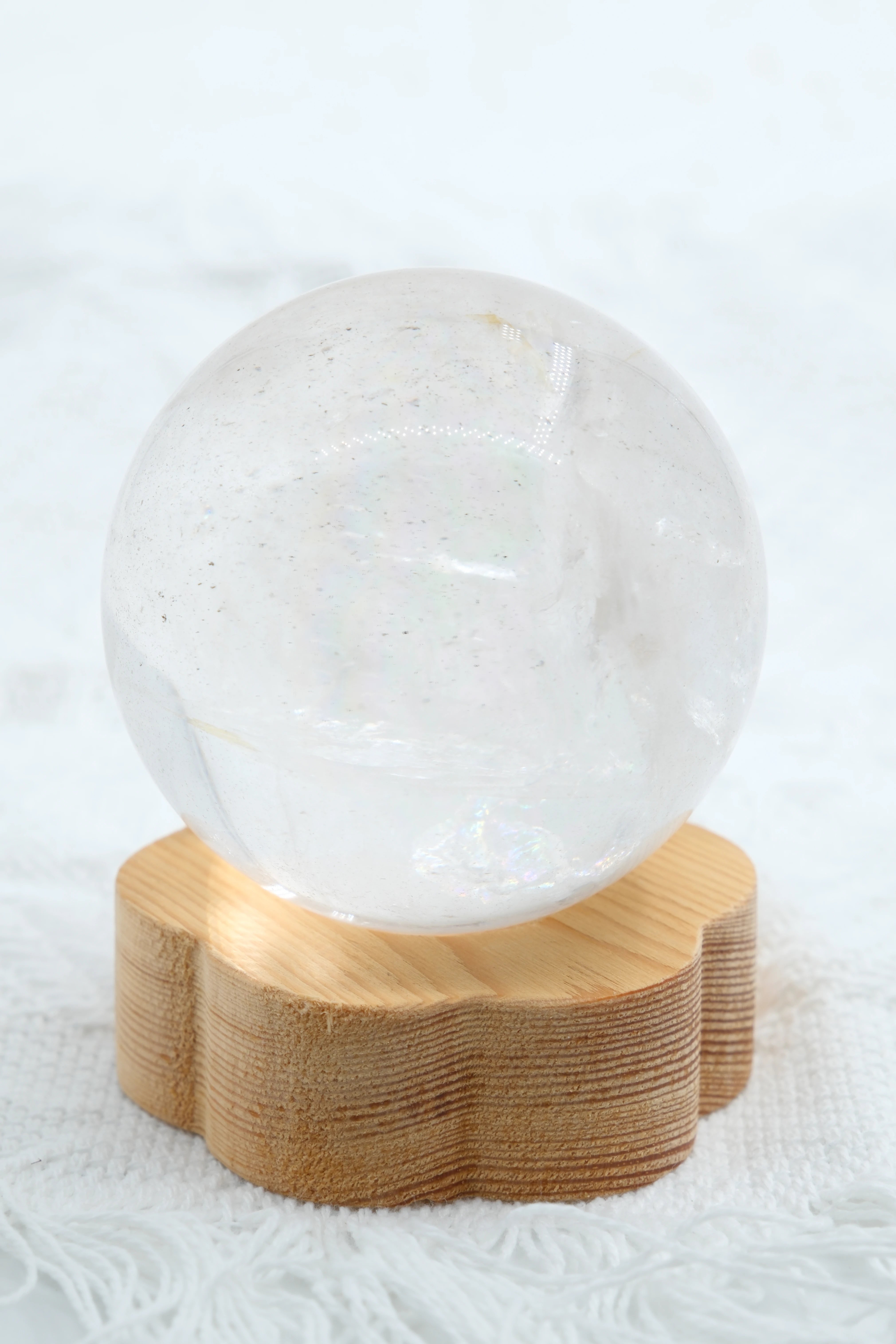 Infinite Crystal,Excellent Spherical Clear Quartz
Purification, Intuition, Balance