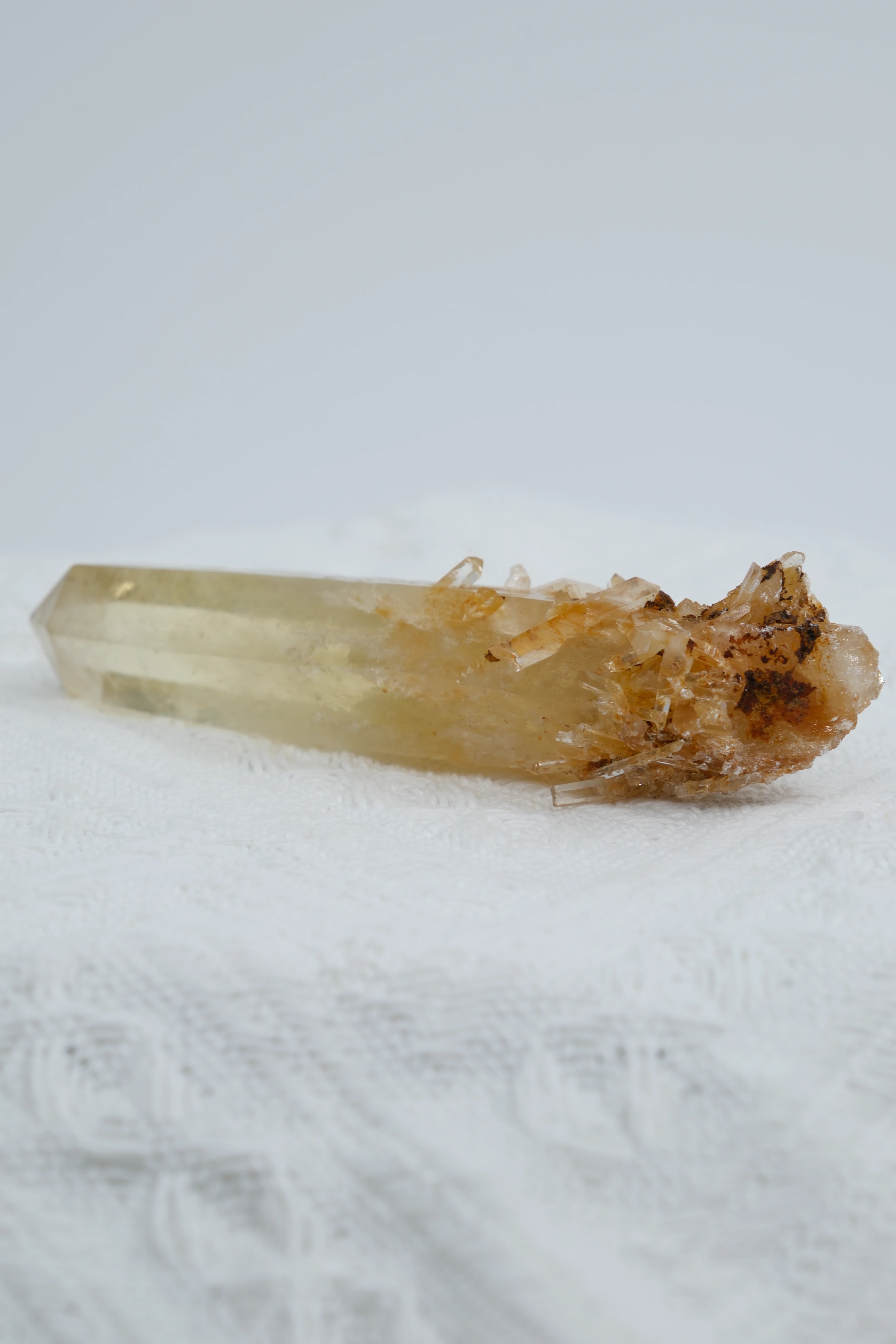 Infinite Crystal, Premium Single-column Citrine
Wealth, Confidence, Creativity