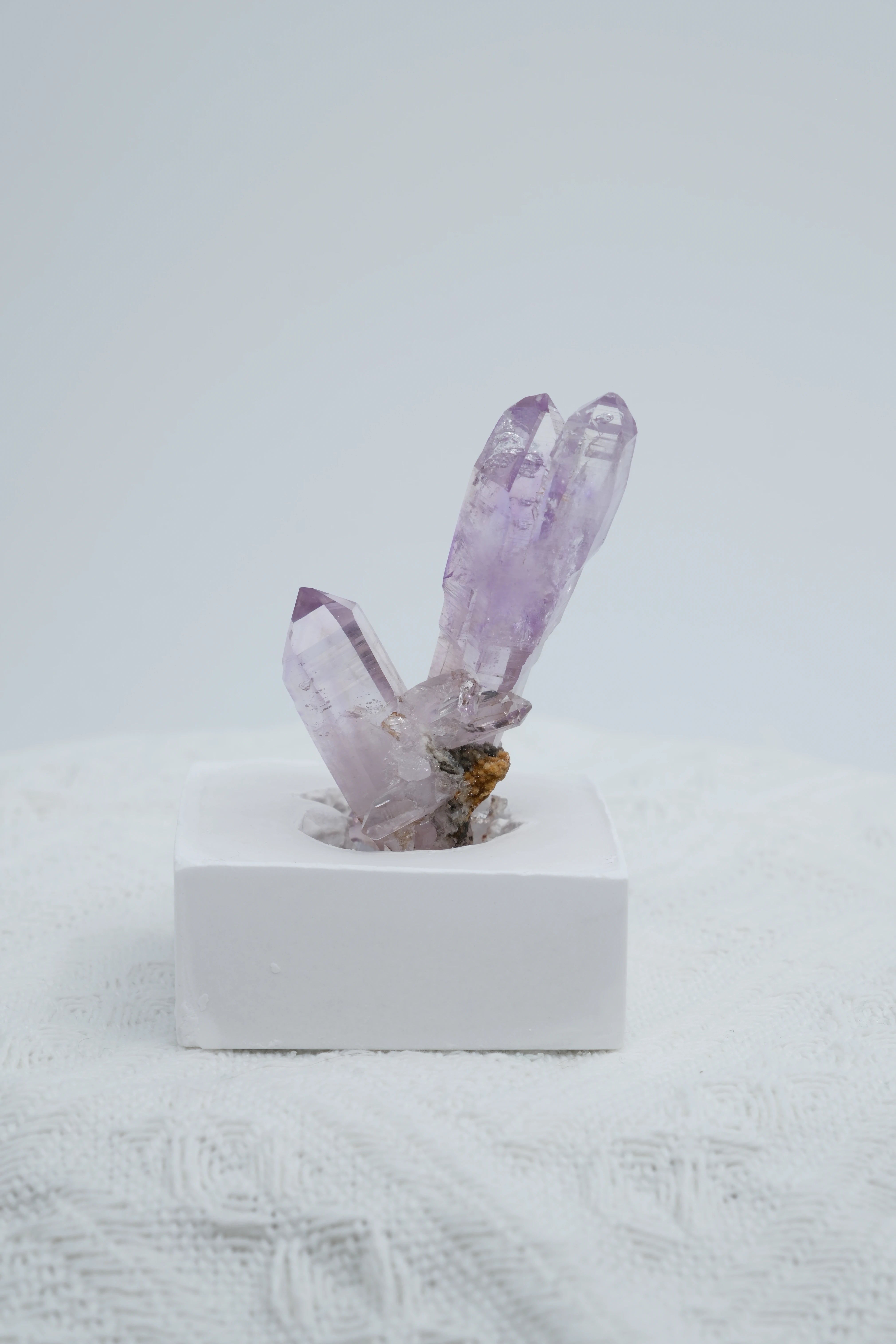 Infinite Crystal, Premium Double-column Cruz Amethyst
Peace, Awareness, Protection