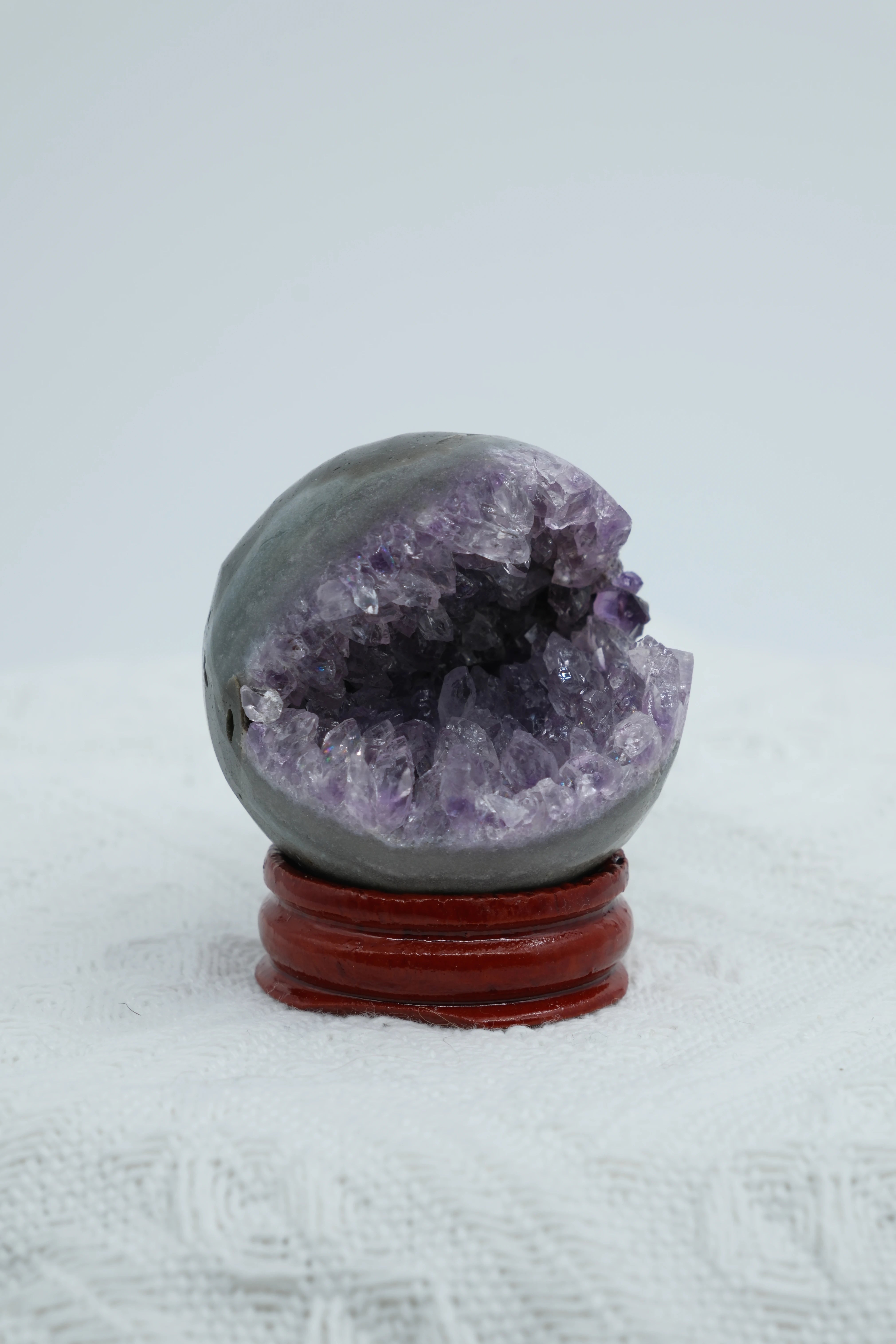 Infinite Crystal, Spherical Amethyst
Peace, Awareness, Protection