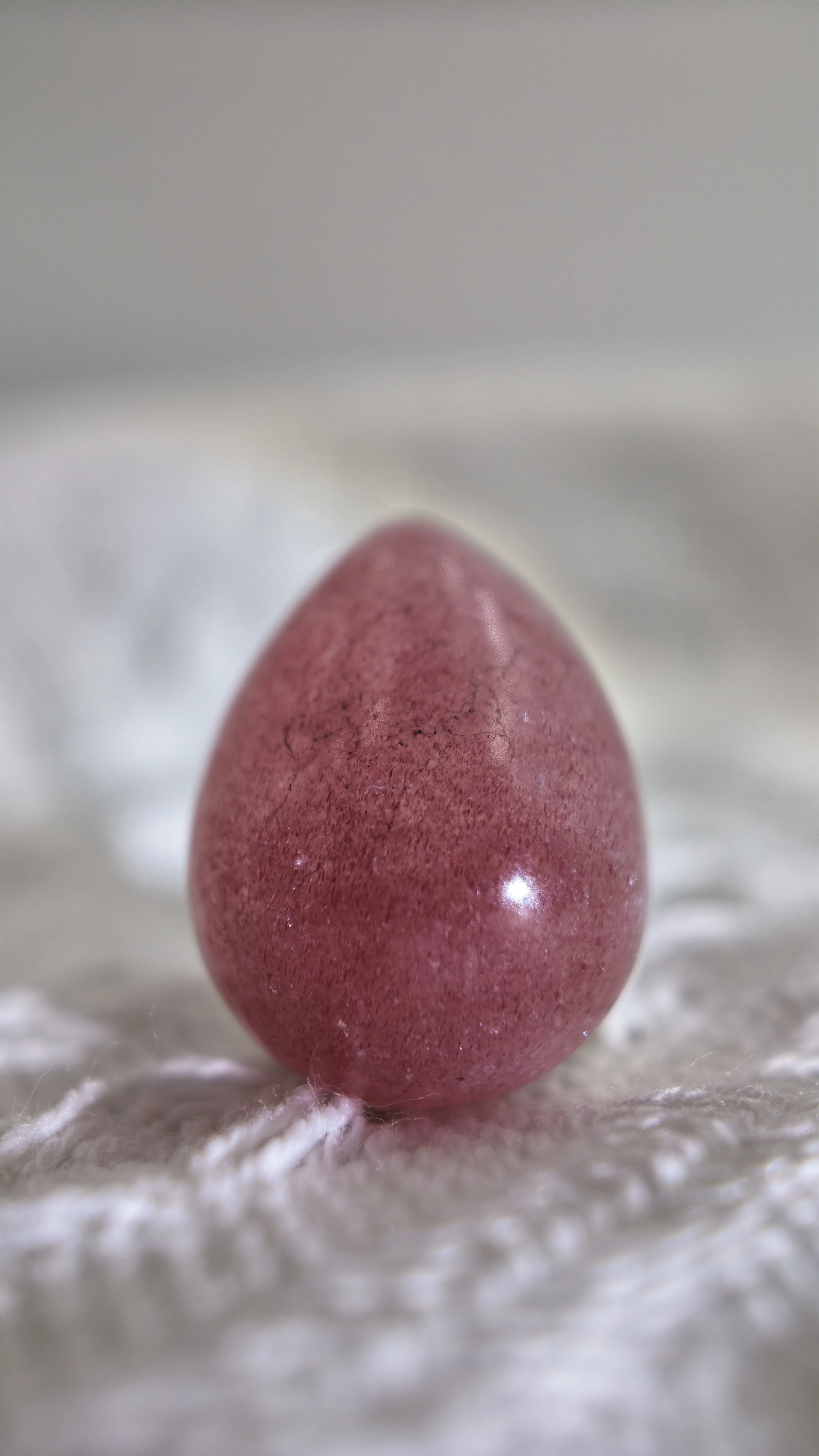 Infinite Crystal,Excellent Teardrop Strawberry Quartz
Love, Harmony, Charm