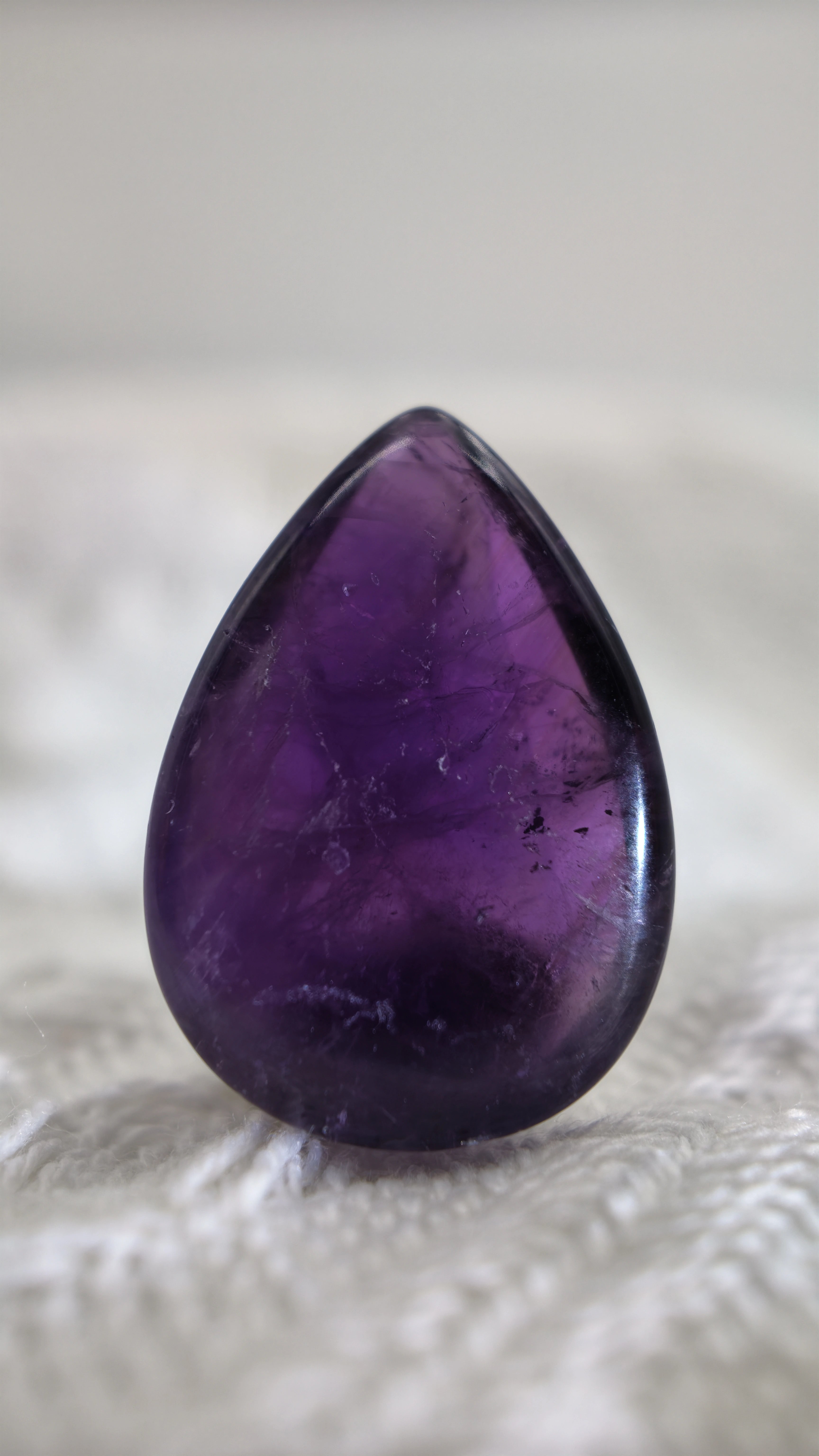 Infinite Crystal, Excellent Teardrop Amethyst
Peace, Awareness, Protection